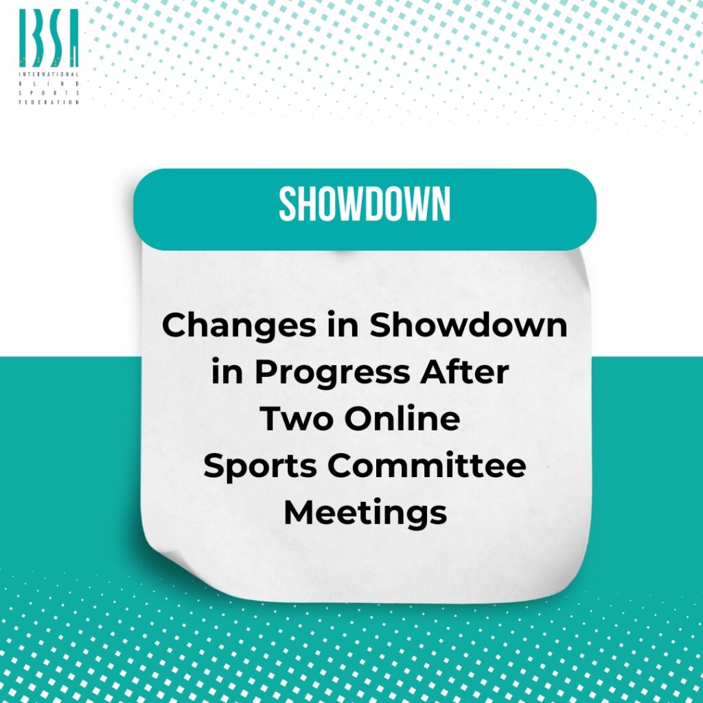 Changes in Showdown in Progress After Two Online Sports Committee Meetings